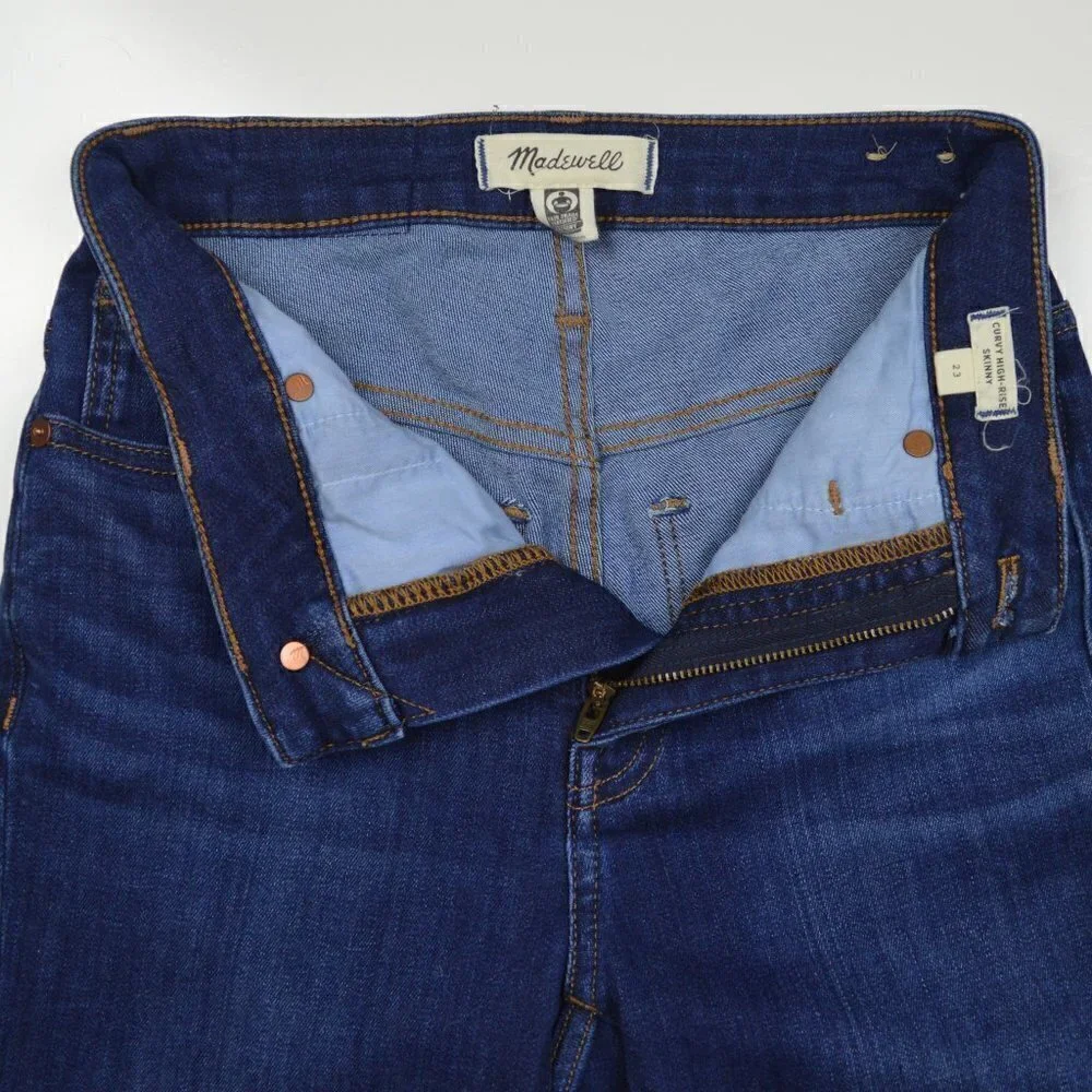 Madewell Curvy High Rise Skinny Jeans 23